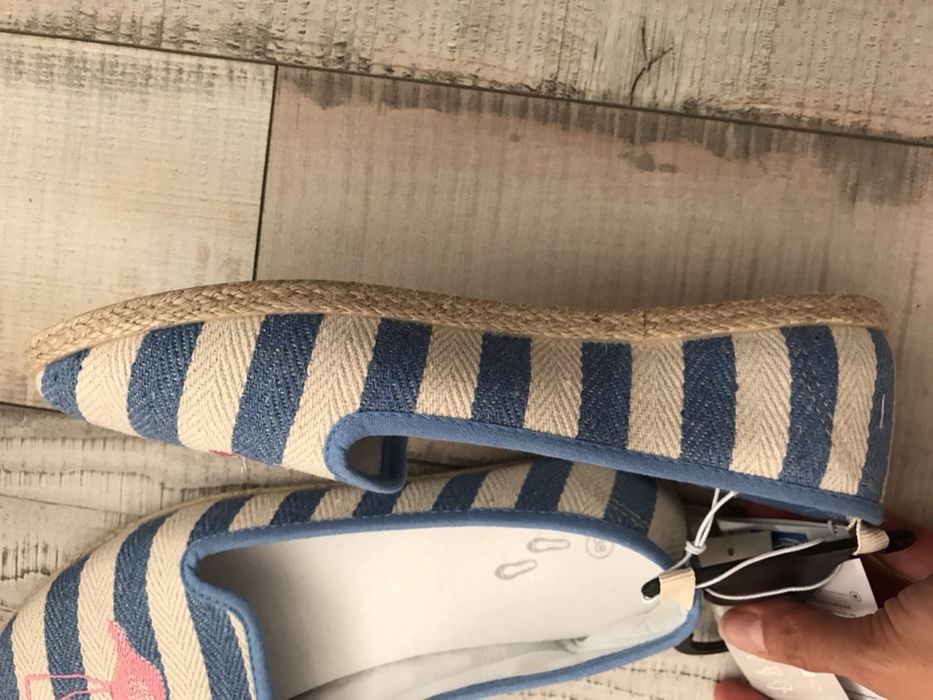 Еспадрили с фламинго 38 номер