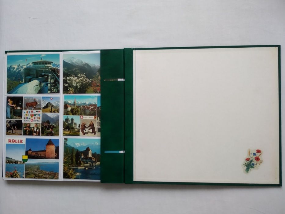 Швейцарски пощенски картички от 70-те и 80-те години