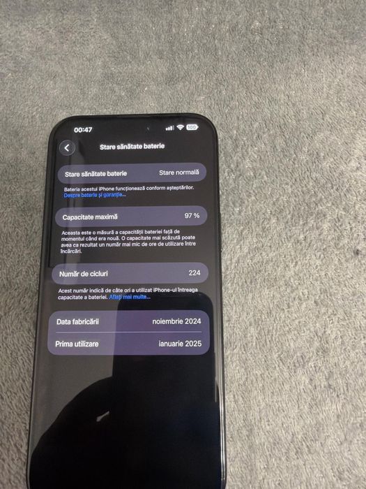 Iphone 16 pro Max impecabil 10 din 10