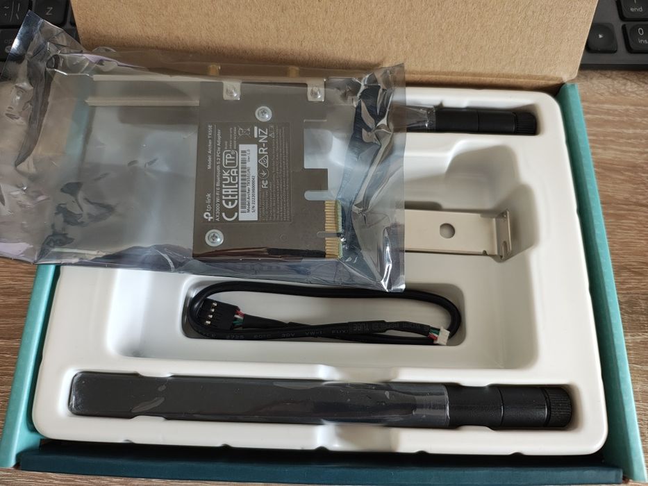 Placa retea Wireless TP-LINK Archer TX55E AX3000 wifi 6 bluetooth 5.2