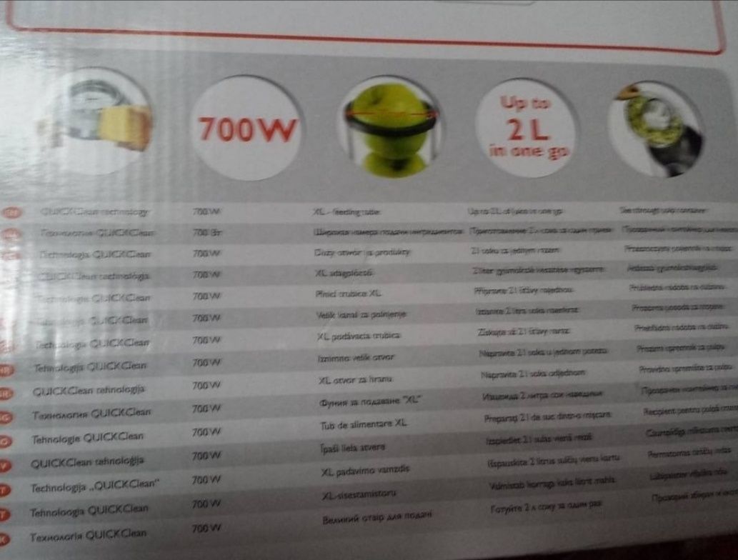 Philips сокоизстисквачка 700W