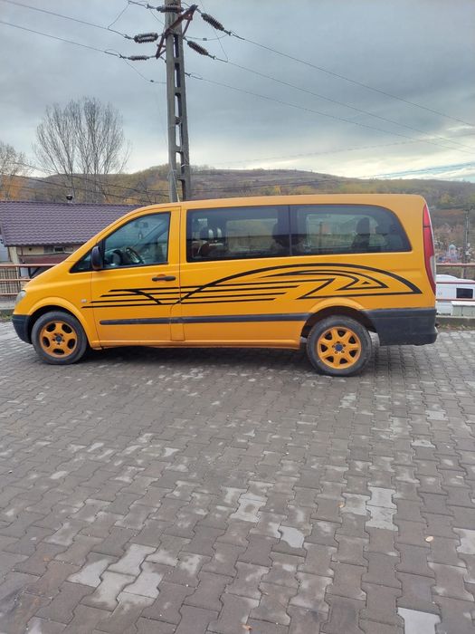 Mercedes vito 8+1 lung 2.2 cdti 6trepte 150cp carlig remorca