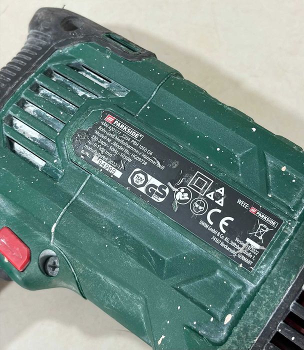 бормашина и чук Pakrside PBH 1050