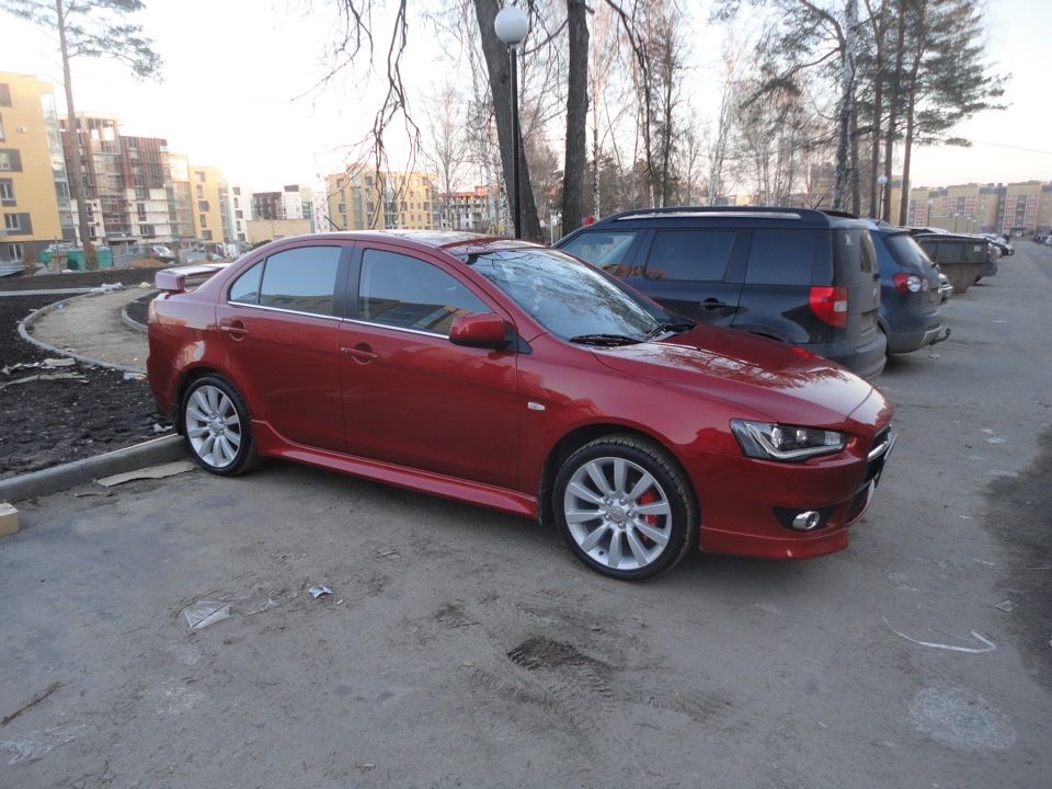Диски Ralliart R18  разбалтовка 5х114.3