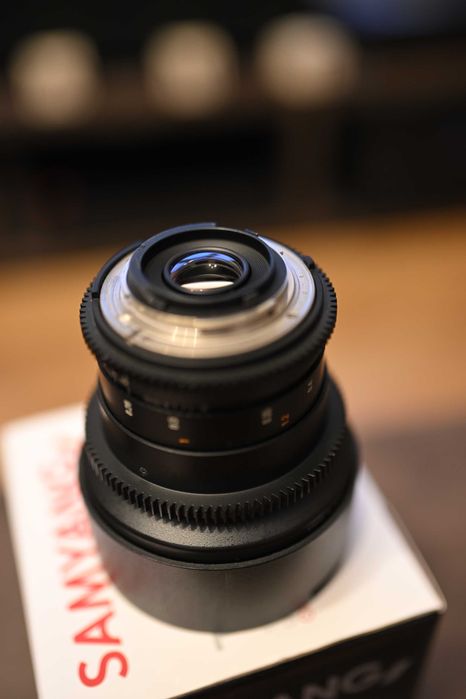 Obiectiv video Samyang 14mm T3.1 VDSLR ED AS IF UMC II Nikon F