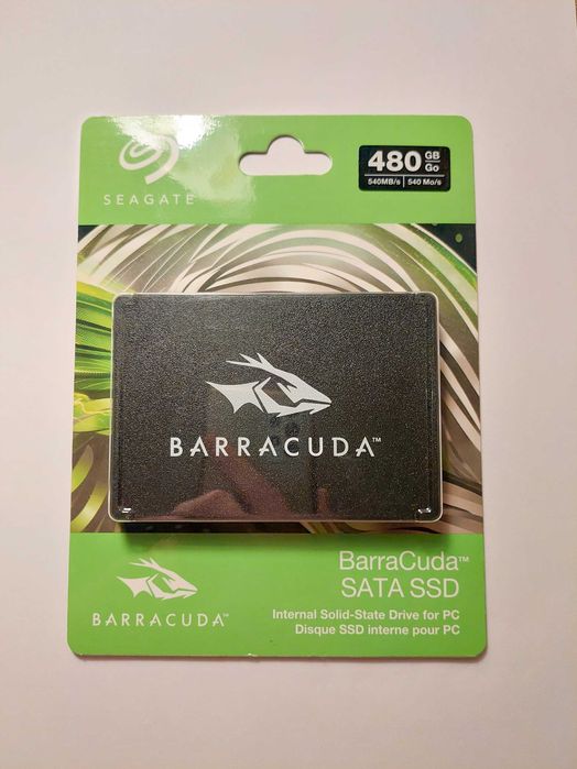 SSD Seagate Barracuda 480GB SATA III - NOU, Sigilat