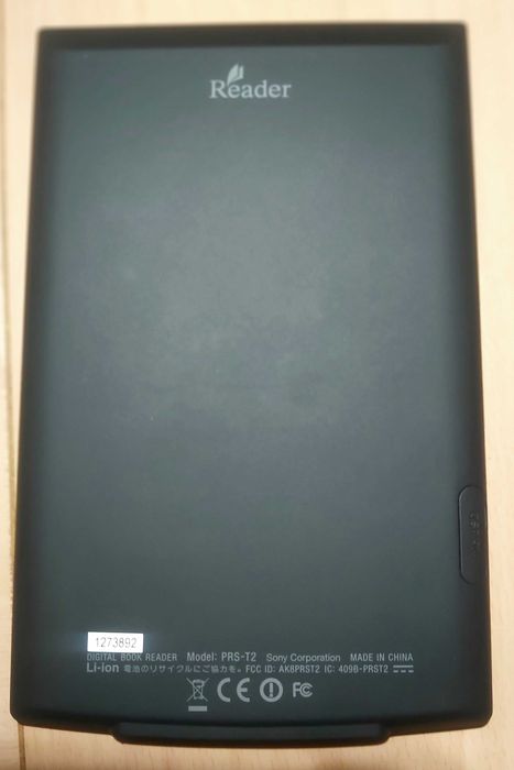 E-Book Sony Reader Wi-Fi (Model PRS-T2)