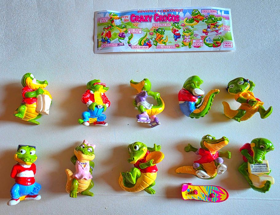 Пълни серии от Kinder Surprise