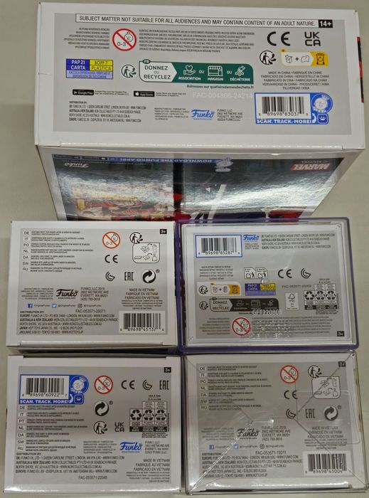 Funko Pop Marvel фигурки