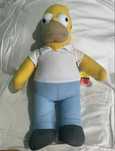 Jucărie de pluș Homer Simpson 2007 vintage rară The Simpsons moale