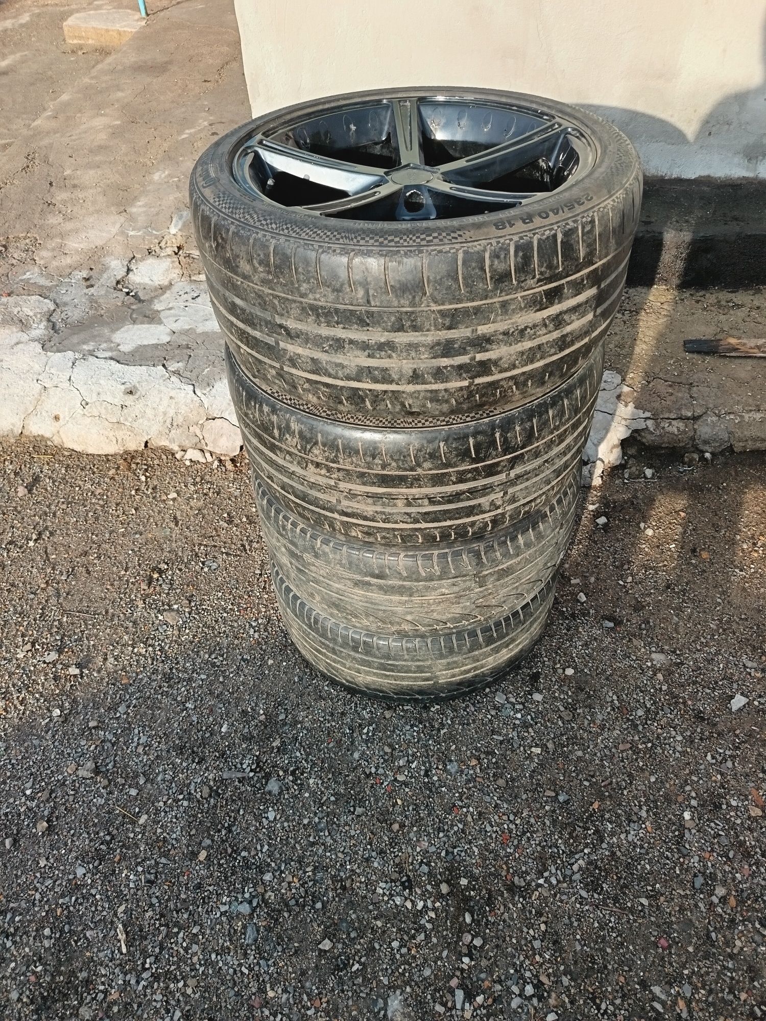 Титановые диски на БМВ Х5