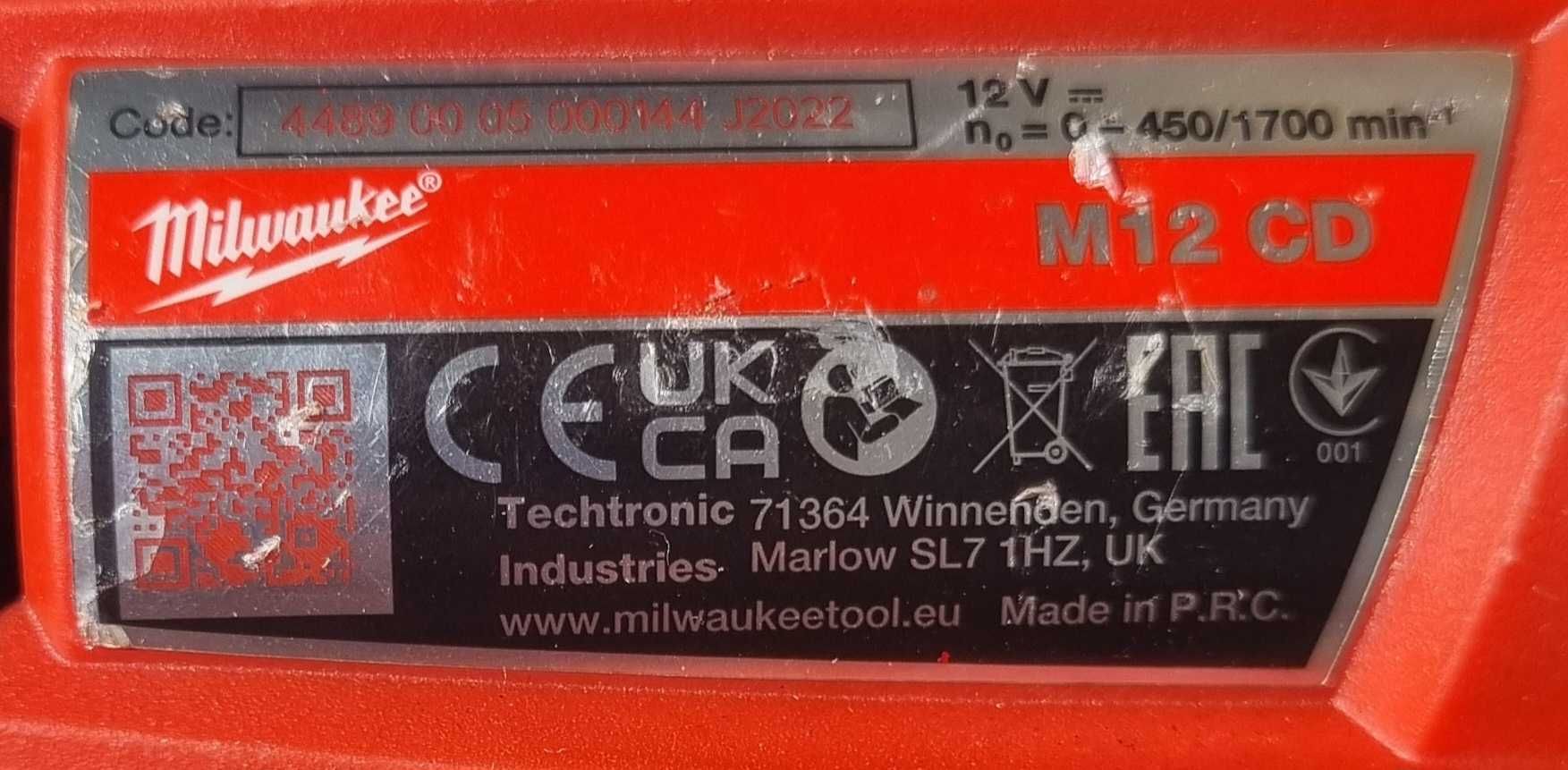 Milwaukee M12 FUEL