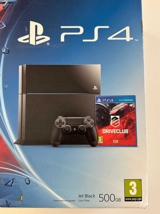PlayStation 4 Jet Black 500 GB