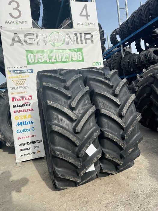 Anvelope noi 520/70R34 radiale marca CEAT pentru tractor spate