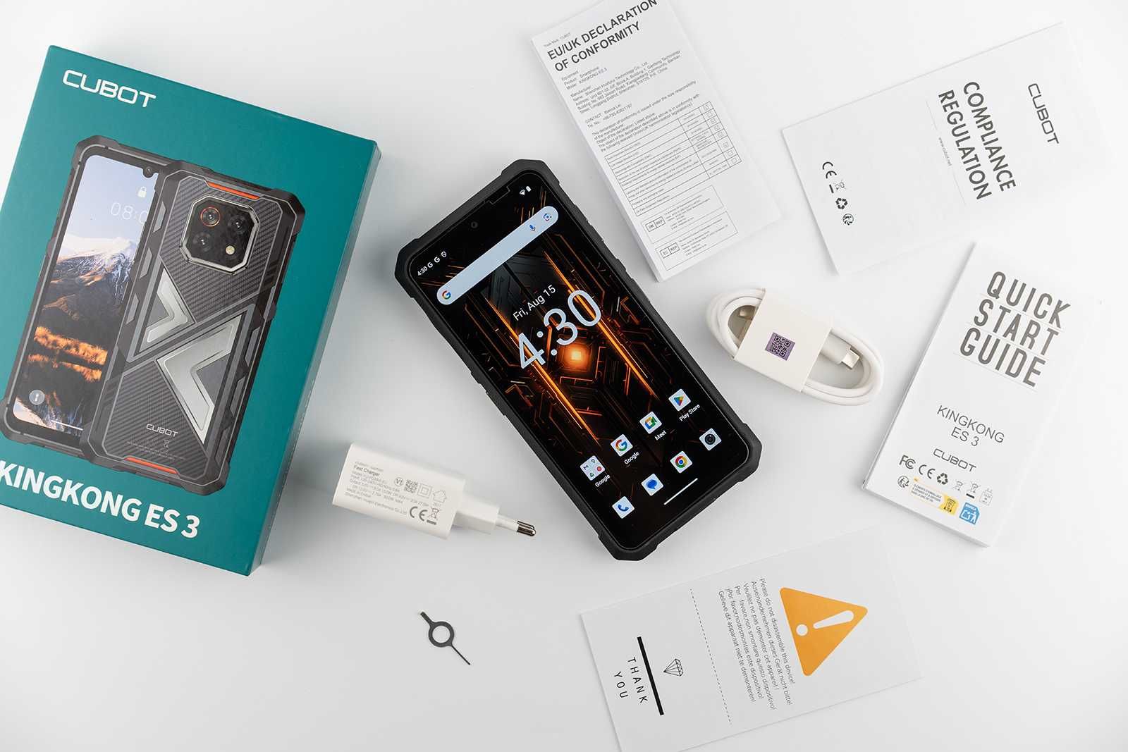 Cupbot KingKong ES 3 - 6GB+10GB/256GB, 6.74" 90Hz, 10200mAh, 48MP
