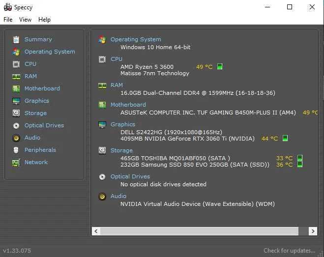 Vand PC de GAMING RTX 3060ti + RYZEN 5 3600 + 16GB RAM