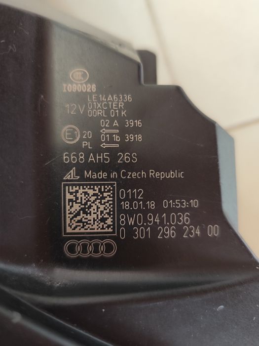 Vand far dreapta full led matrix a4b9