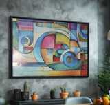 Tablou / Pictura originala  Ksavera - "Cubism"