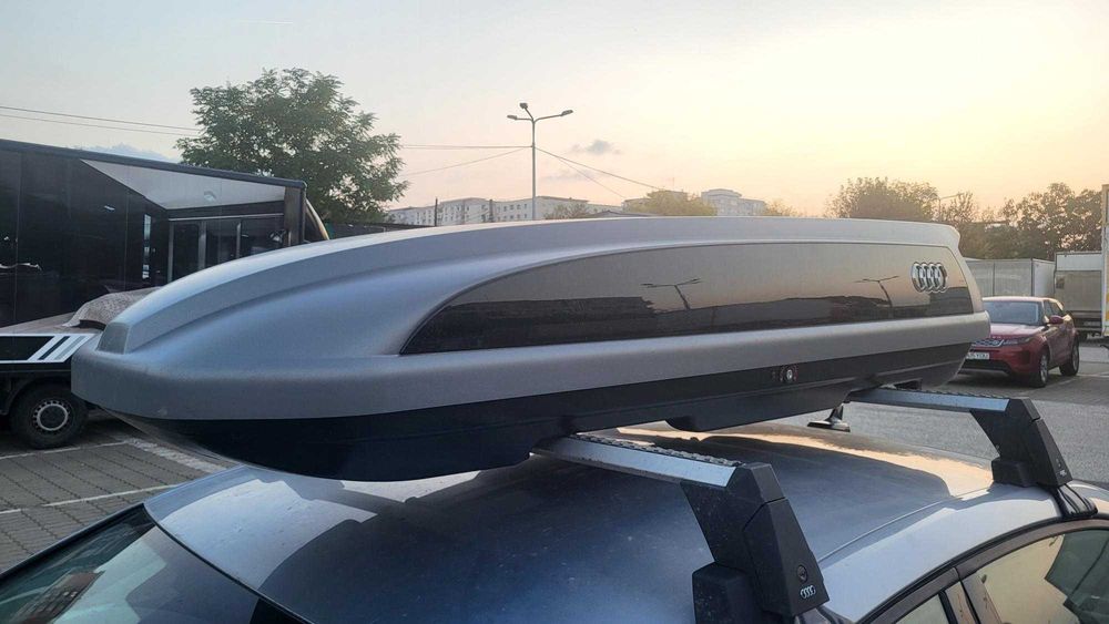 Cutie portbagaj auto, bare si suporti bicicleta auto originale Audi