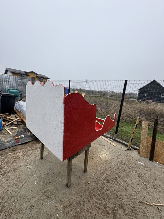 Sanie decorativă de exterior – perfectă pentru Crăciun!