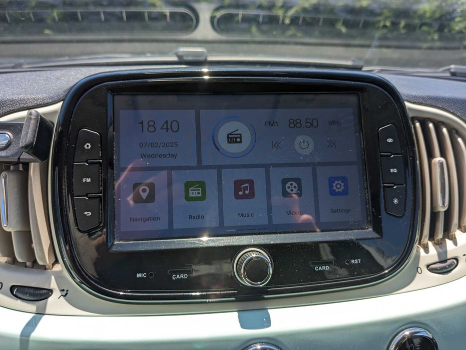 Fiat 500 / 1.2 69cp / Automat / 2019 /  53893 km
