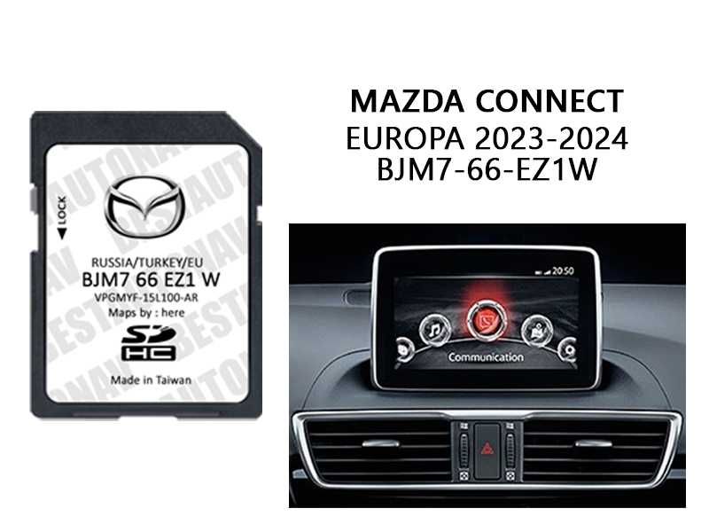 Card navigatie Mazda 2 3 6 CX-3 CX-30 CX-5 harta Europa 2023