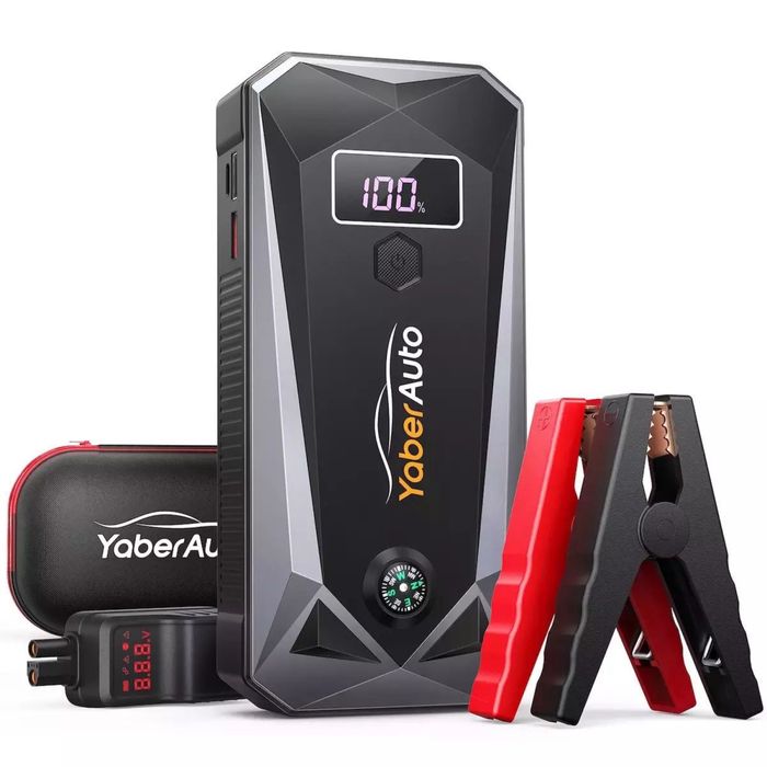 Robot de pornire auto starter booster Yaber 26800mah 4000A 12v nou