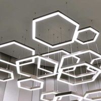 Lumini Led Hexagon 108W,4200 lumeni- 1205mmx1052 mm