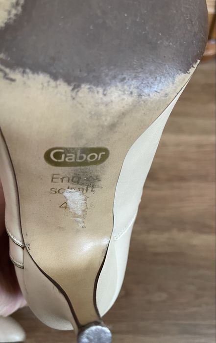 Cizme Piela naturala marca Gabor masura 37-38