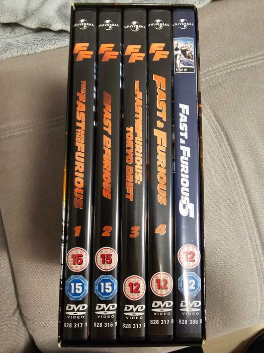 Fast & Furious 1 - 5 Collection DVD
