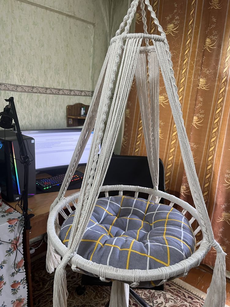 Макраме.Гамачок для домашних животных.