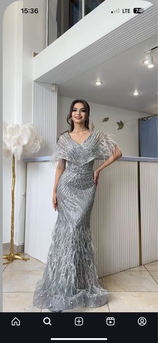 Продам шикарное вечернее платье