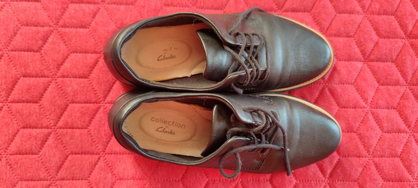 Дамски/детски кожени обувки Clarks
