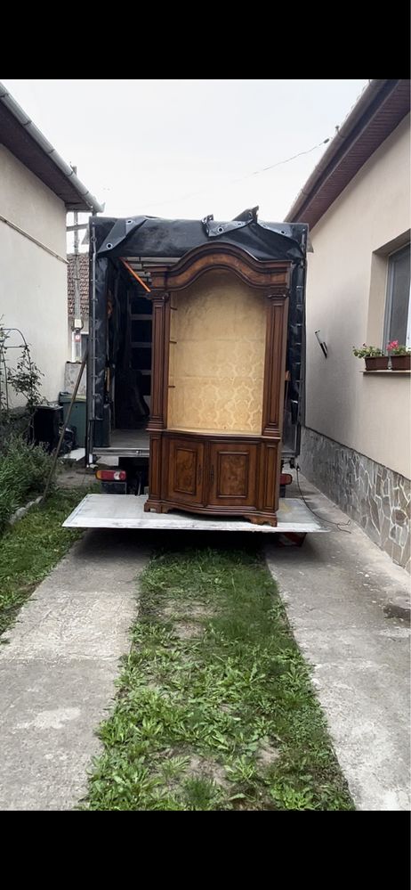 Servicii de transport marfa, mutari, debarasari (duba cu lift+liza)