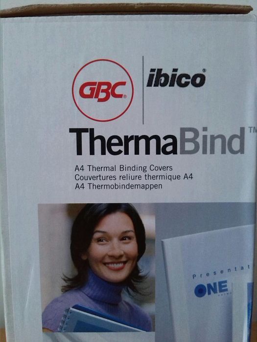 Корици за термоподвързване 12/20/25 мм / термокорици / термопапки