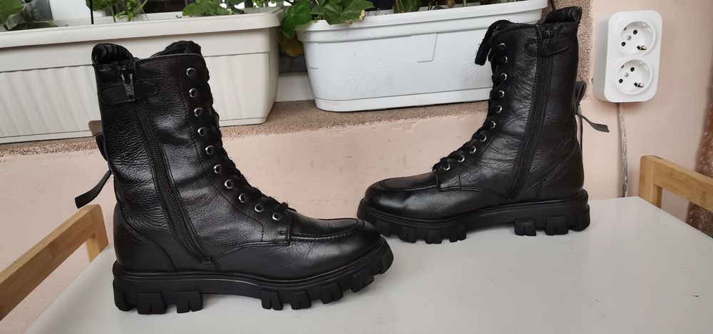 Ботуши Естествена кожа 37н.