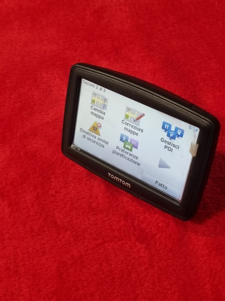 GPS Tomtom cu folia din fabrica pe display