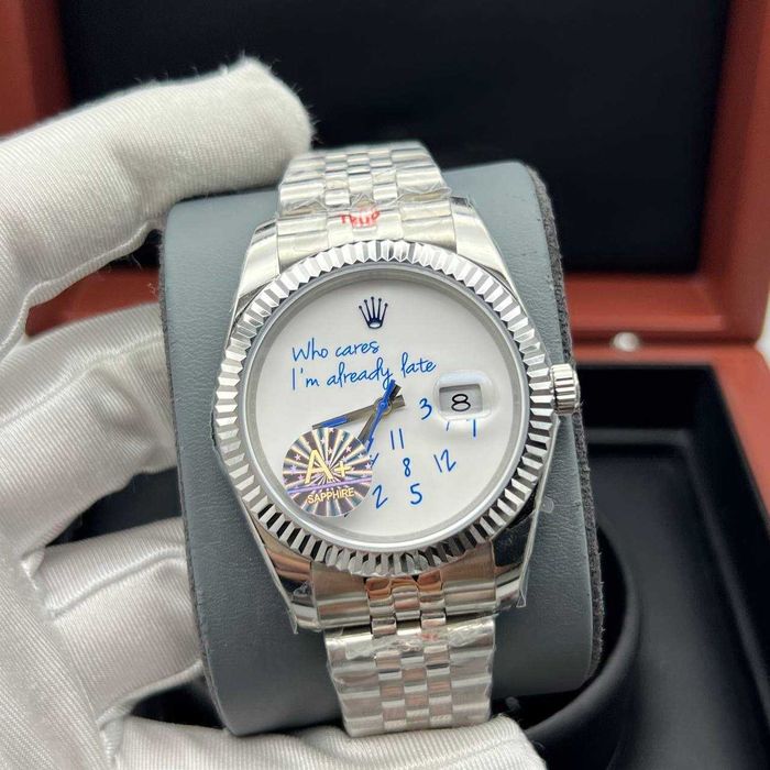rolex datejust 41mm Who