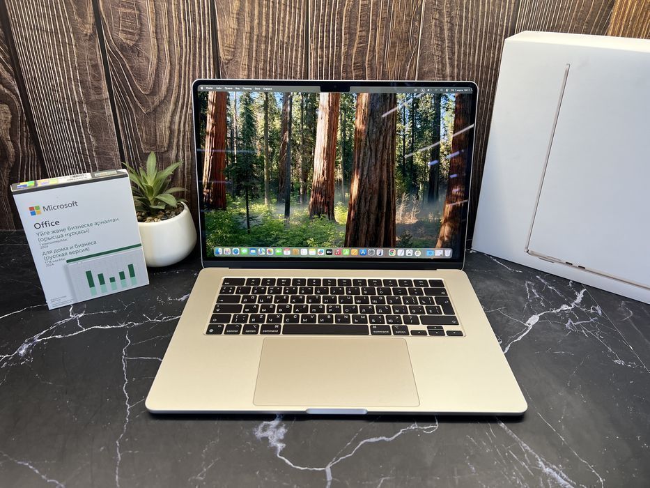 Ноутбук MacBook Air 15,3 | 9 циклов | 100% | 8GB | 256GB - почти новый