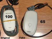 Adaptor Reciver Wireless Original Controller XBox 360 la Pc Calculator