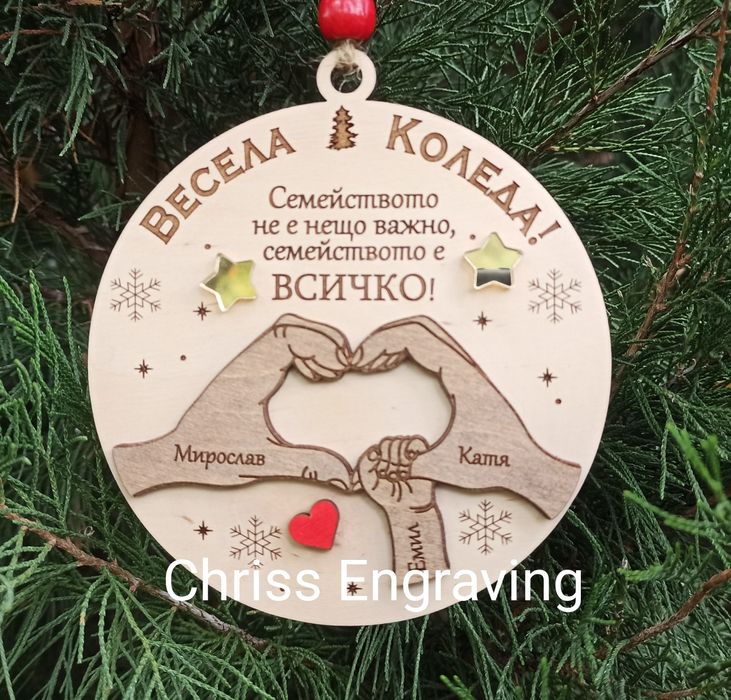 НОВИ МОДЕЛИ!!!  Коледна играчка за елха