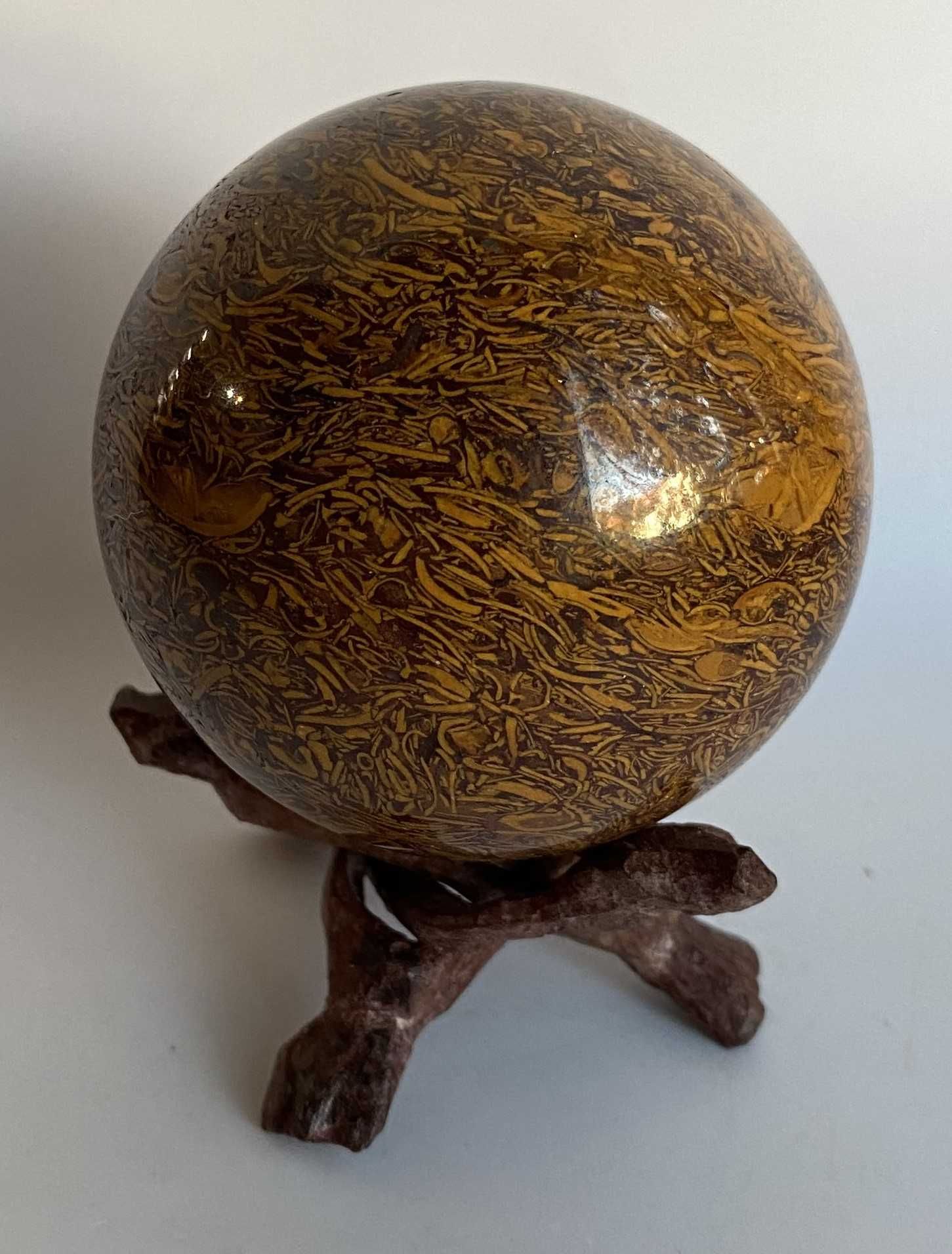 Cristale/Minerale - Jasp Miriam (Jasp Caligrafic) - sfera decorativa