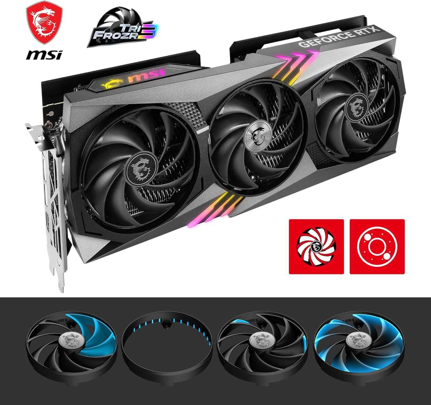 MSI RTX 4070 Gaming X Trio 12GB GDDR6X