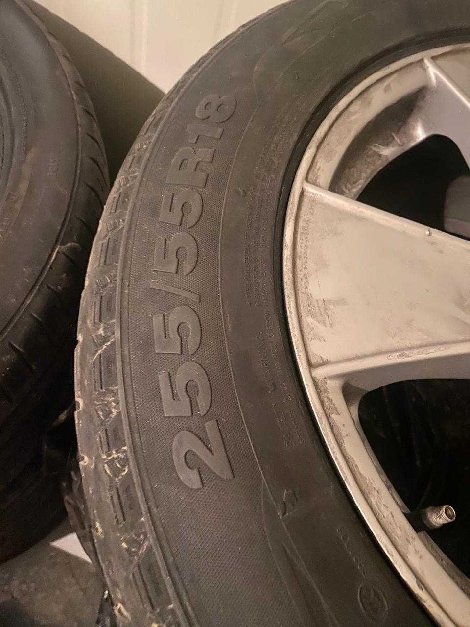 Копмлект дисков с шинами 255/55 R18 FOMAN FROZENERO ЗИМА BMW