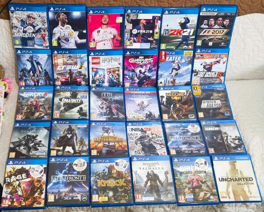 Игри за ps4 зспазени, и без забележки
