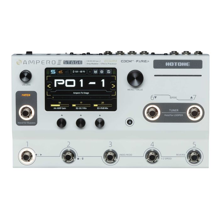 Hotone Ampero stage 2 Pedală multi-efect pentru chitară electrică