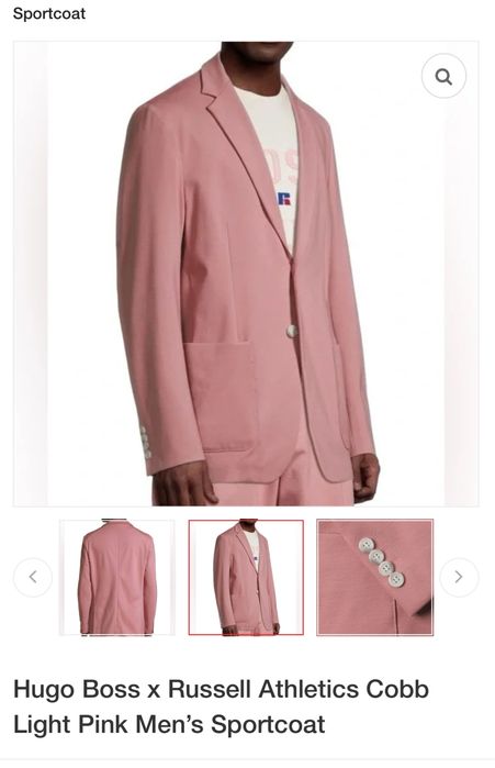 Мъжки костюм Hugo Boss x Russell Athletics