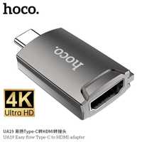 Hoco UA19 Easy Flow Адаптер Type-C на HDMI поддержка 4K 30Hz