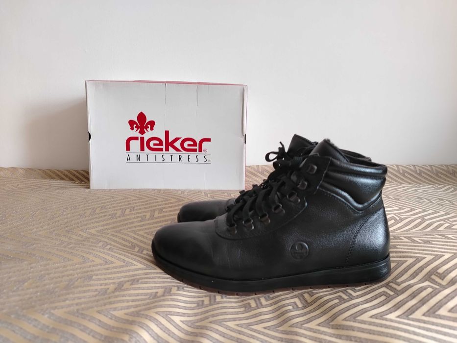 Rieker /разм-45/ Зимние ботинки сапоги кроссовки кросы кеды на меху