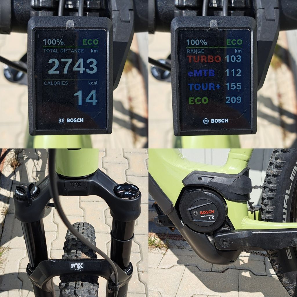 Bicicleta electrica, ebike , Cube Reaction 2023 Full XT  Fox Kiox